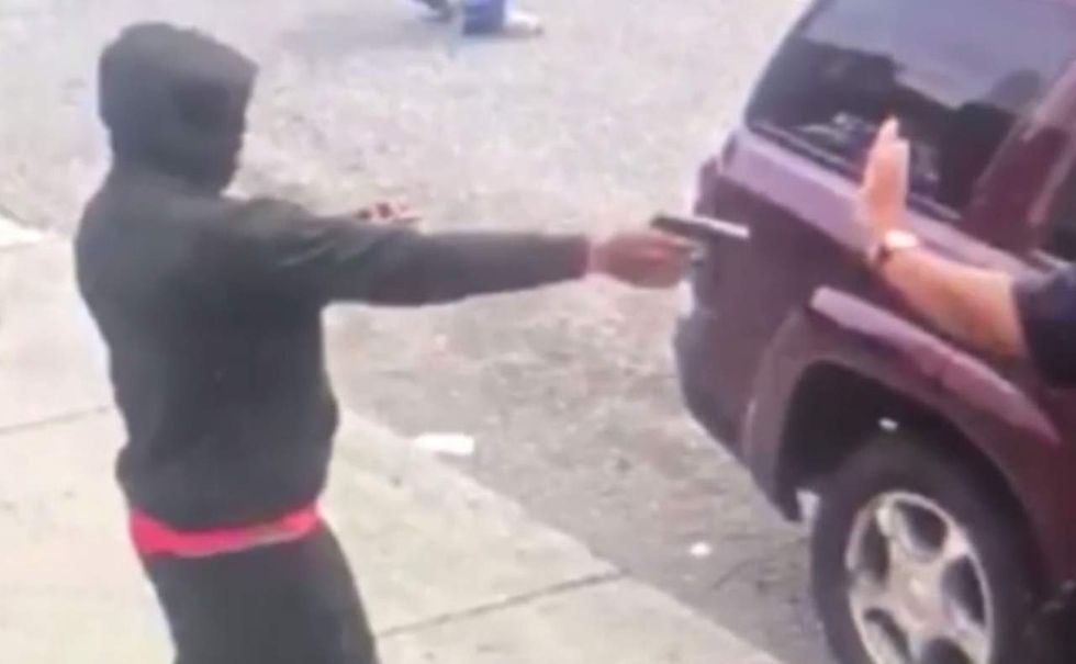 He pulls a gun on two men in robbery attempt — and finds out the hard way one is a concealed carrier