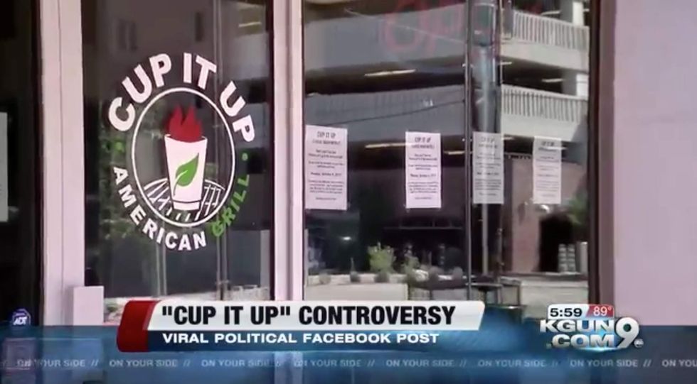 Leftist internet mob forces Arizona restaurant to close over pro-Trump social media post