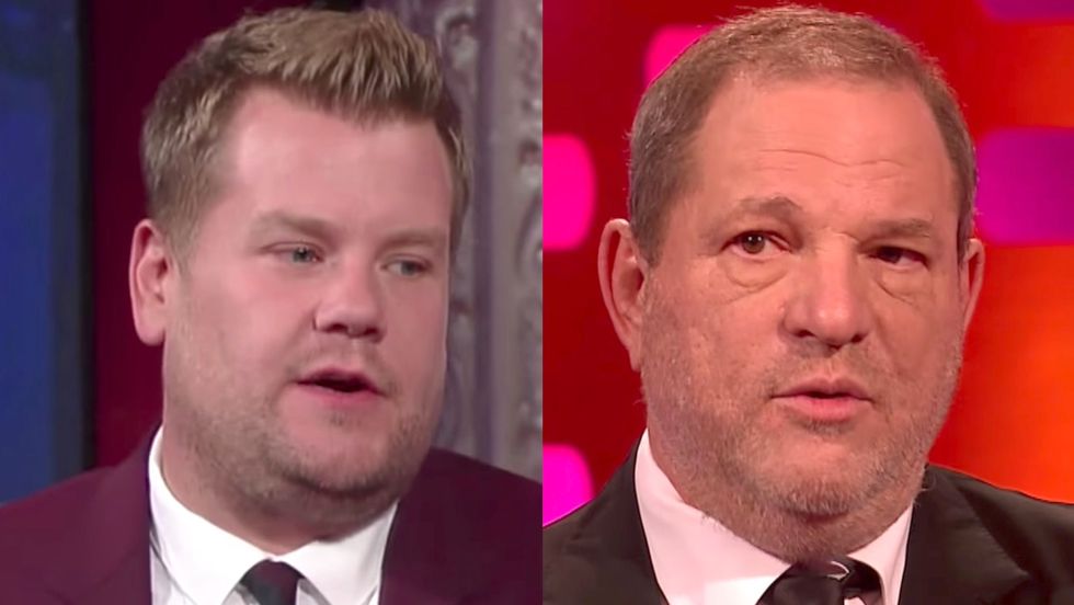 James Corden apologizes for crude jokes about Harvey Weinstein - here's what he said
