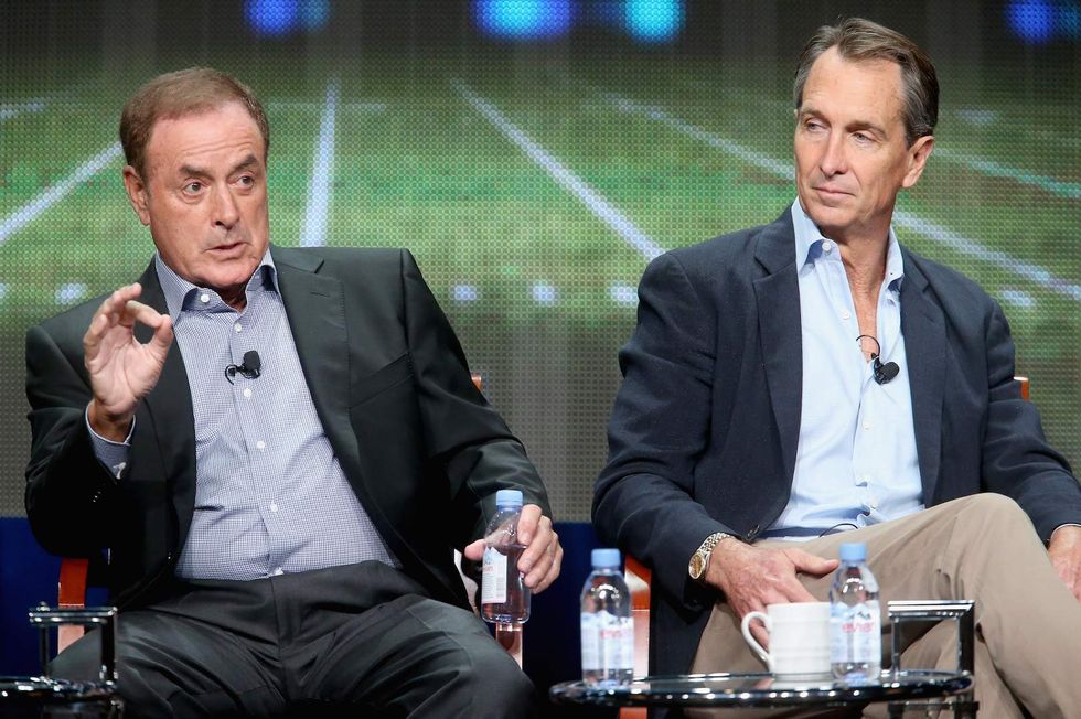 NFL broadcaster Al Michaels had to quickly apologize for this Harvey Weinstein joke