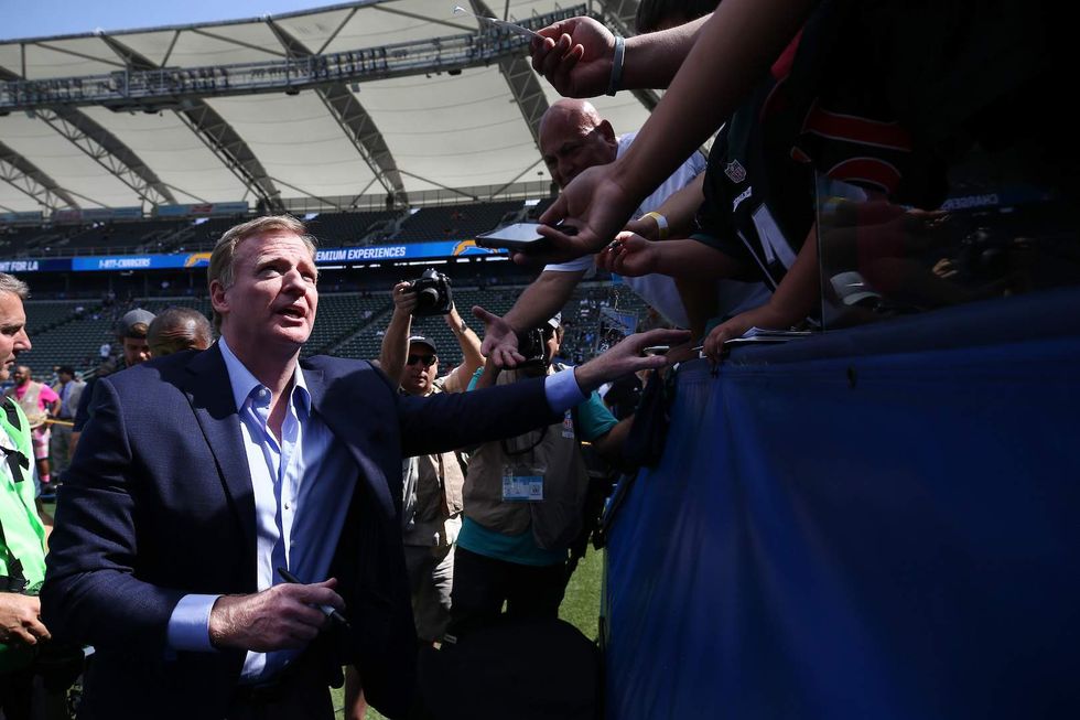 Roger Goodell and NFL owners met — but didn't discuss the most obvious topic
