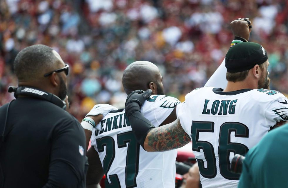 This NFL player is about more than just protests. Here's what he did to prove it