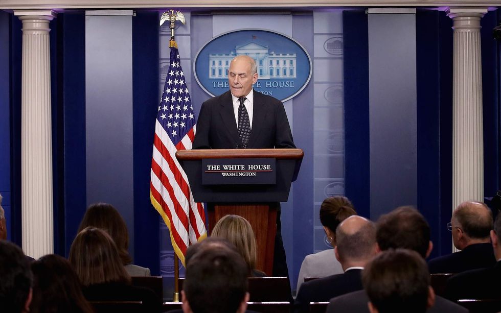 In emotional press briefing, John Kelly blasts controversy surrounding Trump’s call to Army widow