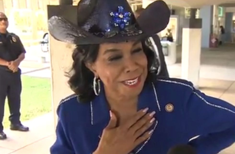 Rep. Wilson reacts to John Kelly's emotional speech by laughing it off