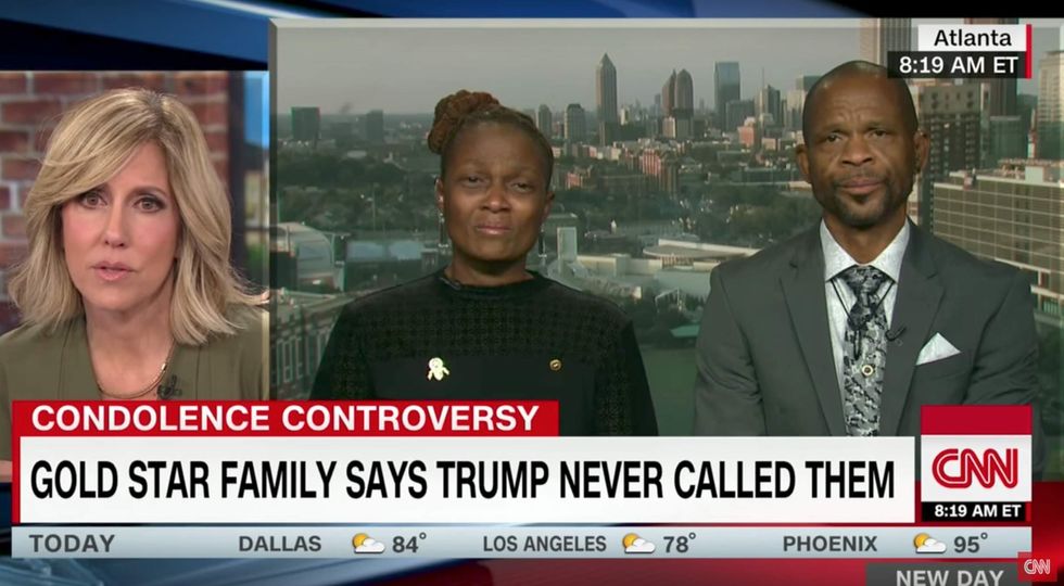 CNN host tries to bait Gold Star mother into bashing Trump — but she was having none of it