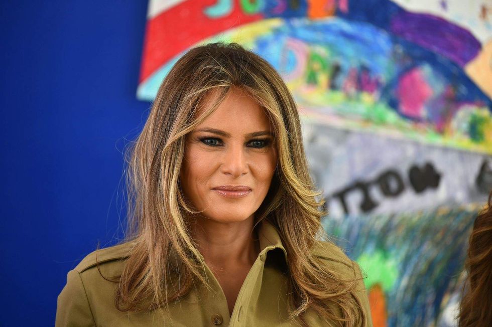Melania Trump visits Detroit middle school, encourages students to be kind, compassionate