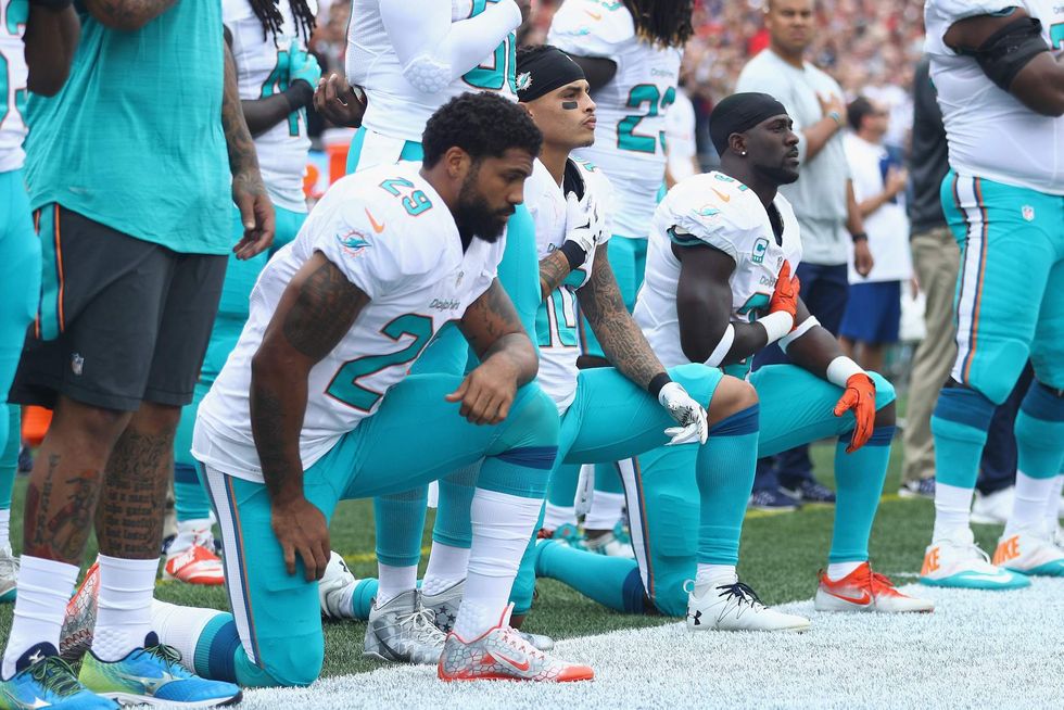 Police pushed back against Miami Dolphins protests - here's what they did