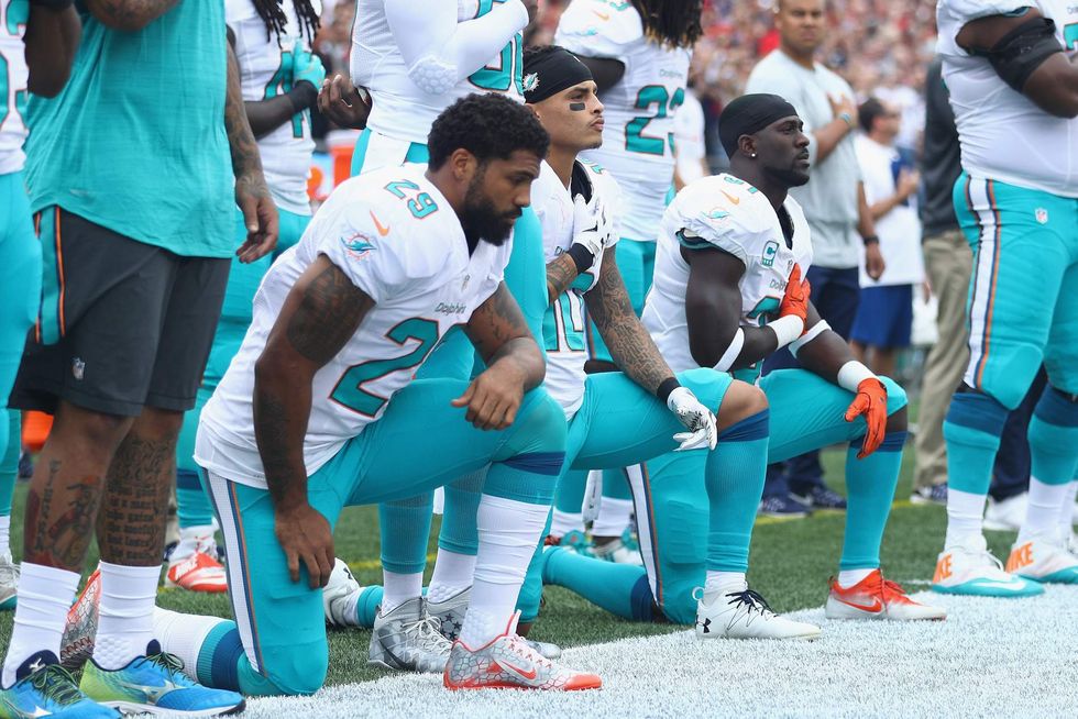 Police pushed back against Miami Dolphins protests - here's what they did