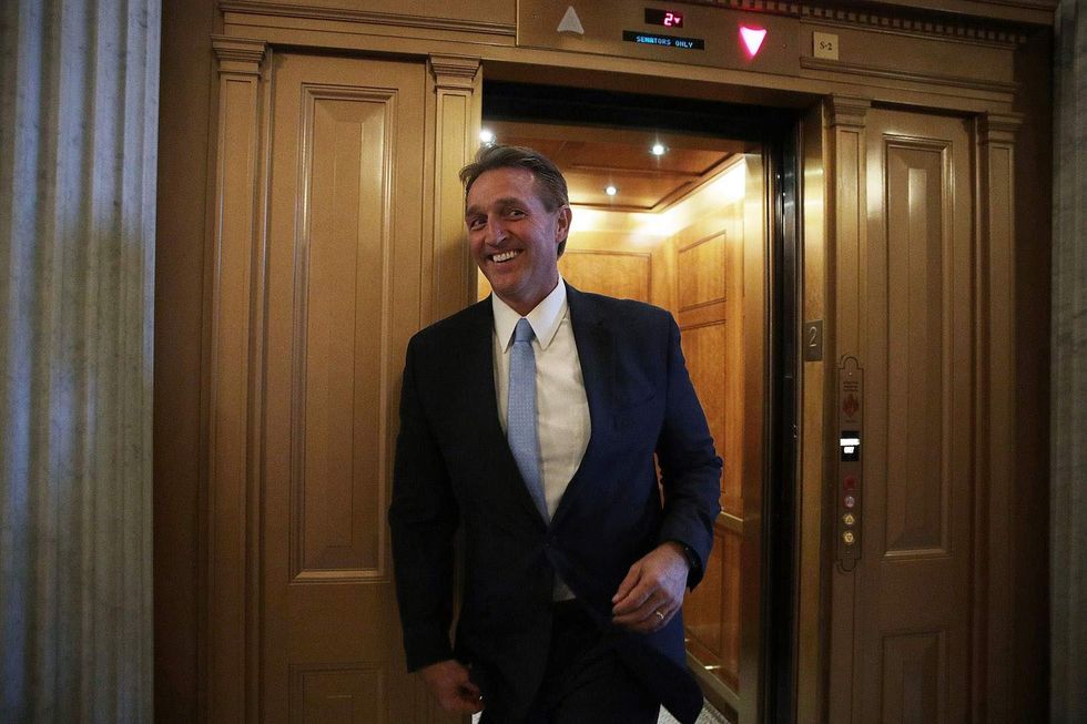 GOP Sen. Jeff Flake announces he will not seek re-election, criticizes Trump in Senate floor speech