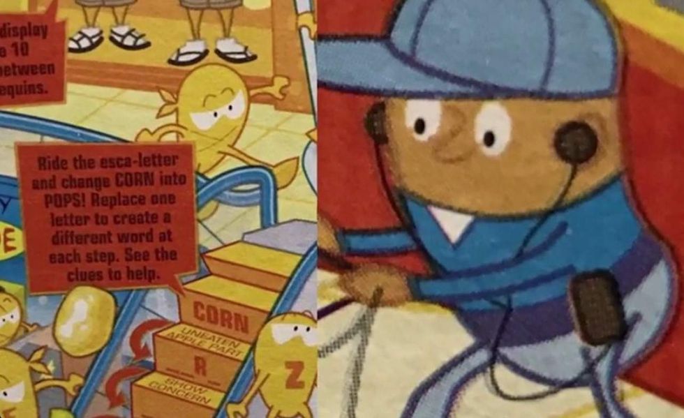Kellogg's accused of racism when 'the only brown corn pop' on cereal box is shown as 'the janitor