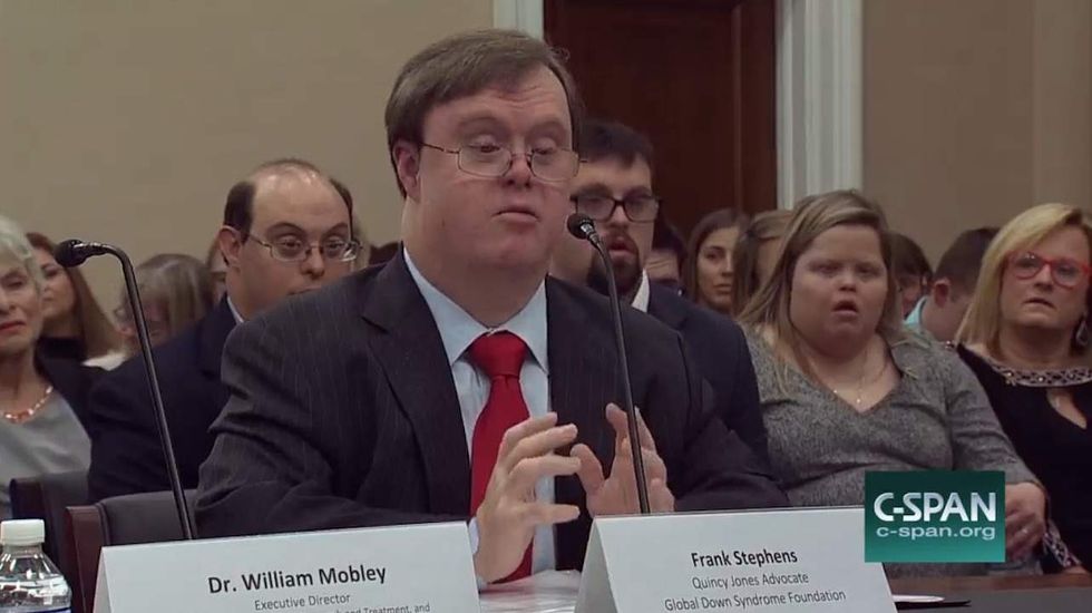 ‘Let’s be America, not Iceland’: Watch Down syndrome advocate’s powerful Capitol Hill testimony