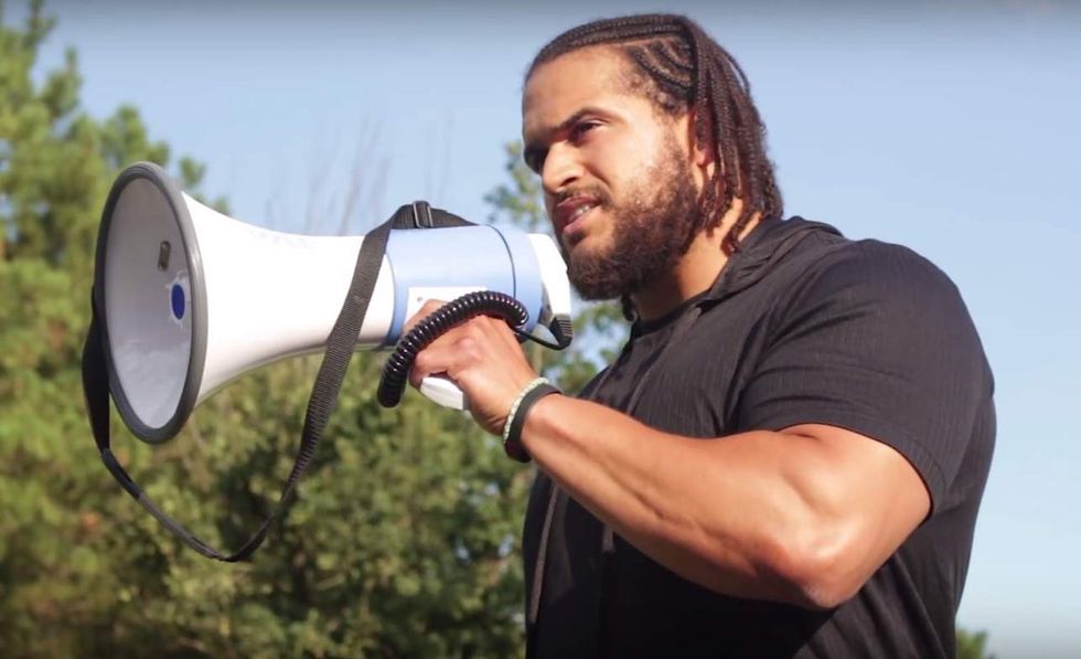 Black Lives Matter head, banned from college building after scaring students, is teaching at school