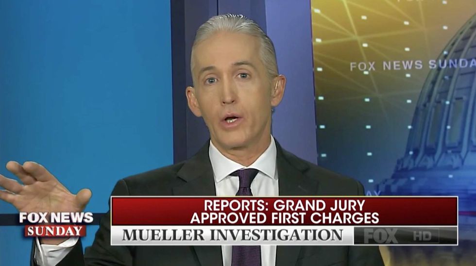 Watch: Trey Gowdy takes apart Mueller's investigation and Clinton's campaign in same fiery interview