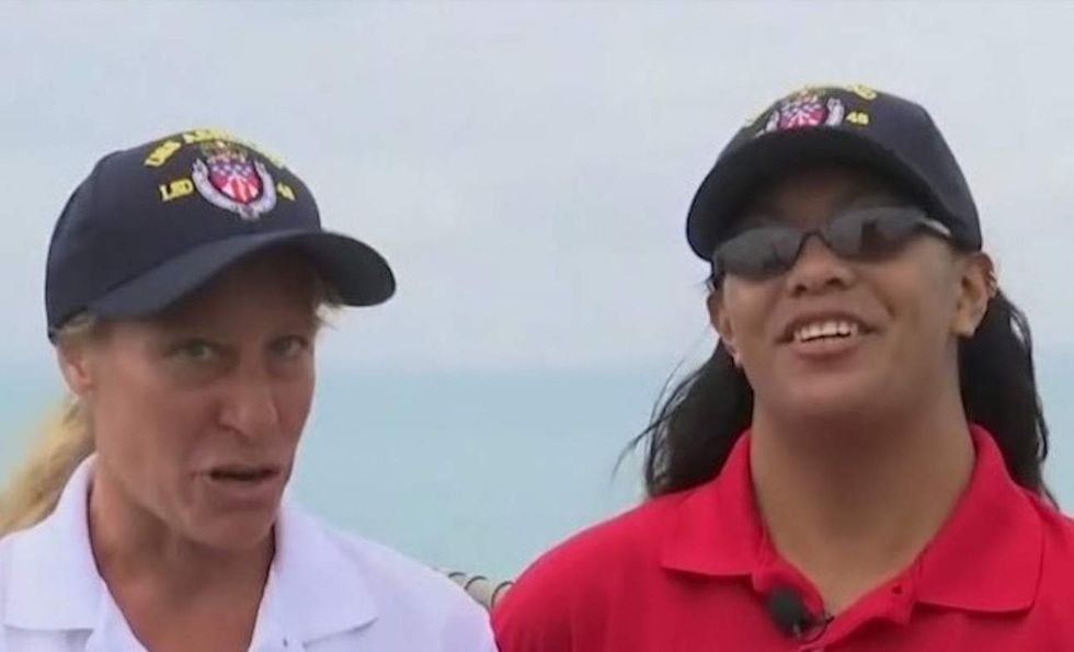 Women rescued by US Navy never activated emergency beacon; aspects of their story doubted