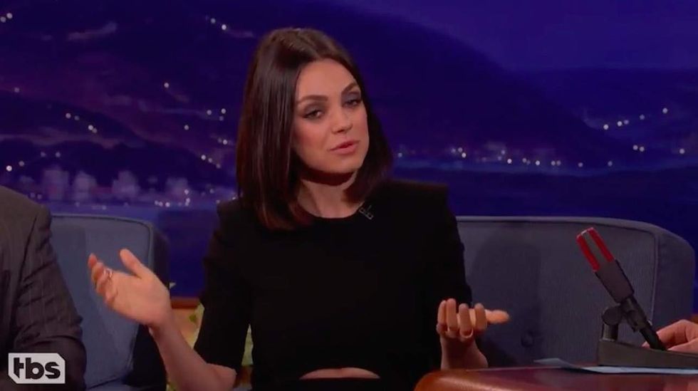 Actress Mila Kunis set up a monthly donation to Planned Parenthood in Mike Pence’s name