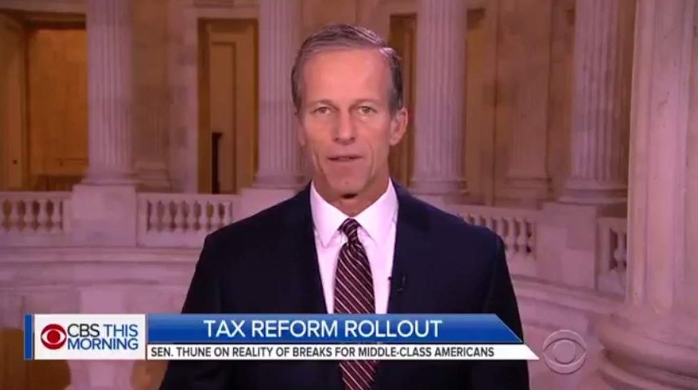 Republican senator won’t guarantee middle class families won’t see their taxes go up under GOP plan