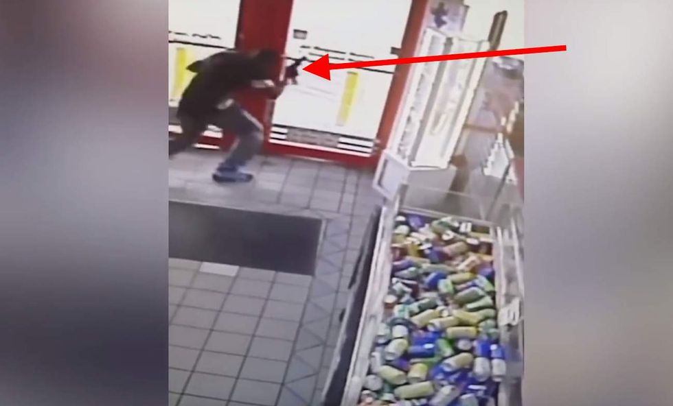 Customer appears to pull gun during argument with store clerk. It's a deadly mistake.