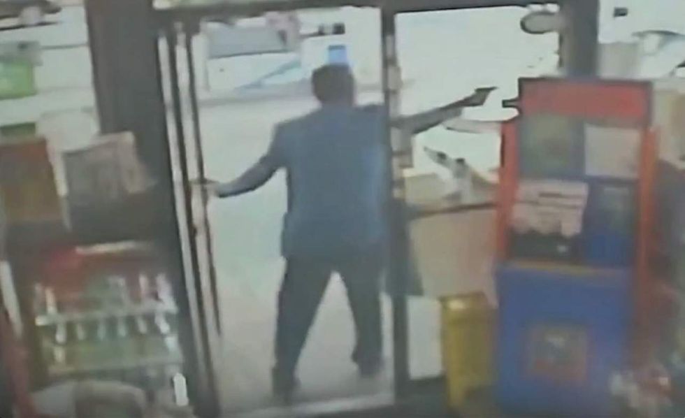 Armed crooks try to rob store, repeatedly shoot owner in arm — but the victim has a much better aim