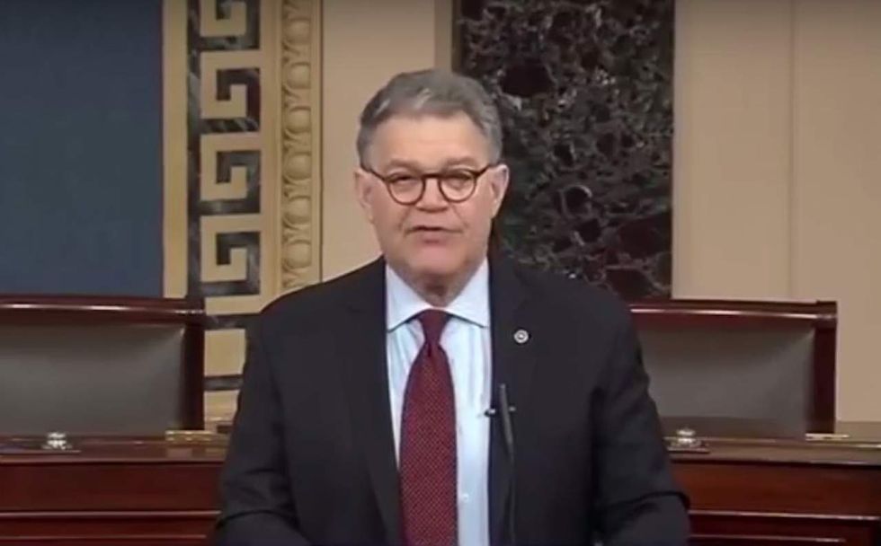 Flashback: Franken lectures GOP on sexual harassment, backs 'vulnerable women who've been wronged