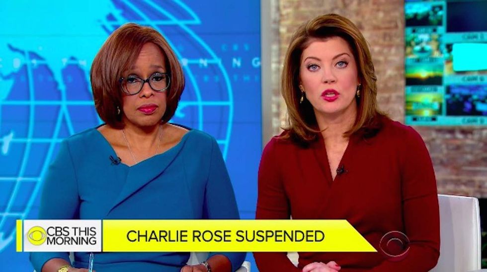 Charlie Rose’s co-hosts respond to sexual misconduct allegations: ‘Painful for me to read’
