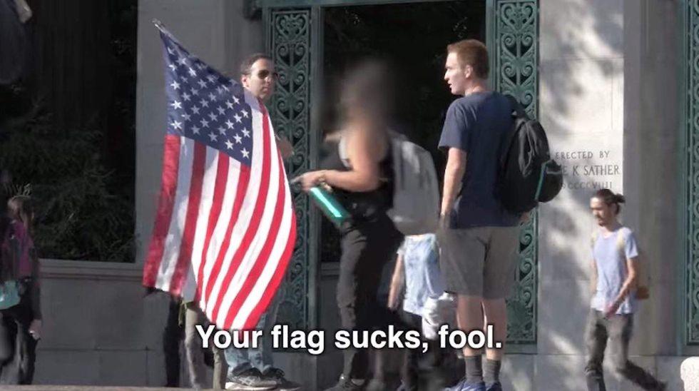 Commentary: On some college campuses, students now hate America more than ISIS