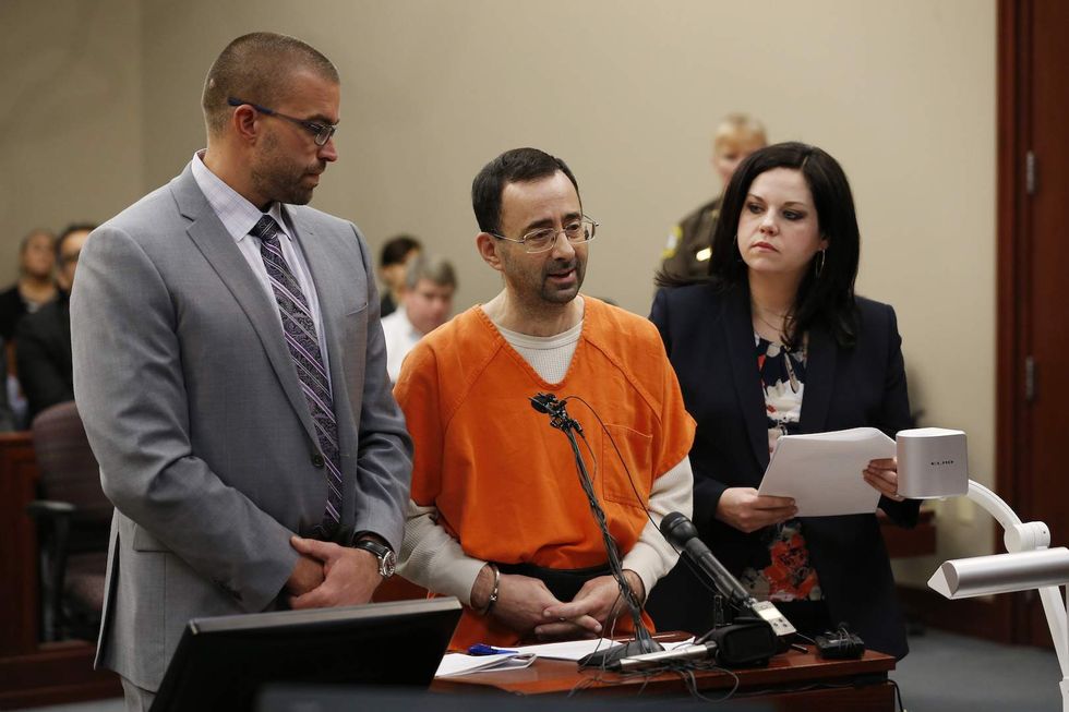 Former USA Olympics doctor Larry Nassar pleads guilty to first-degree criminal sexual conduct