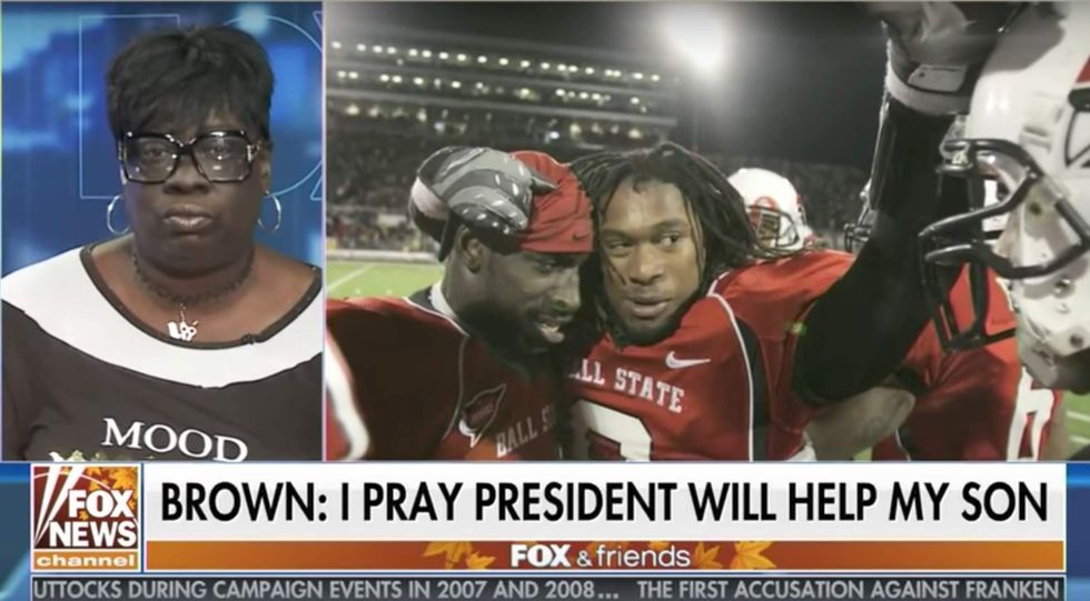 Mom whose son is stuck in a Chinese jail has a message for Trump — and it couldn't be more different than LaVar Ball's