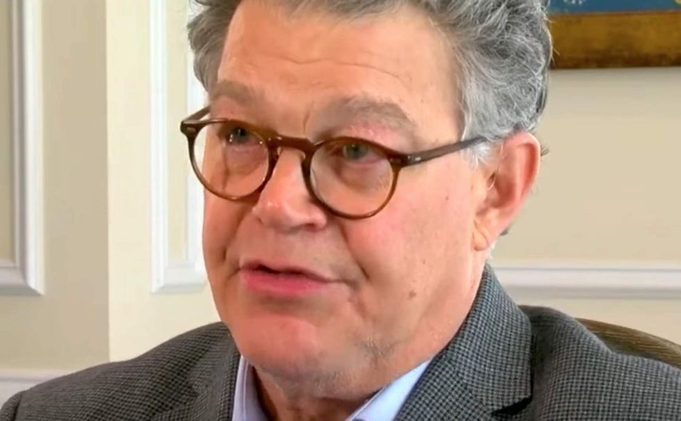Al Franken grilled in first interview since sexual harassment allegations surfaced