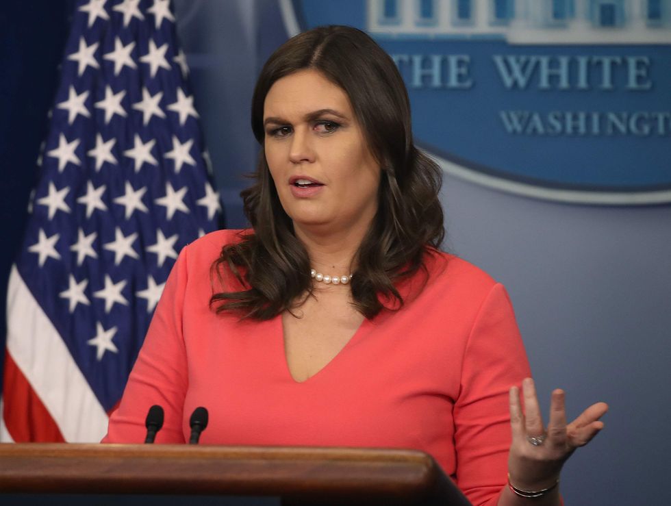 Sarah Sanders has a hilarious reply to CNN skipping the White House Christmas party