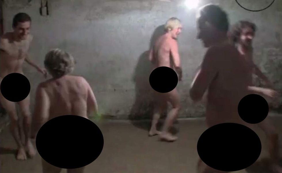 Holocaust survivor groups say naked 'Game of Tag' was filmed in Nazi gas chamber in Poland