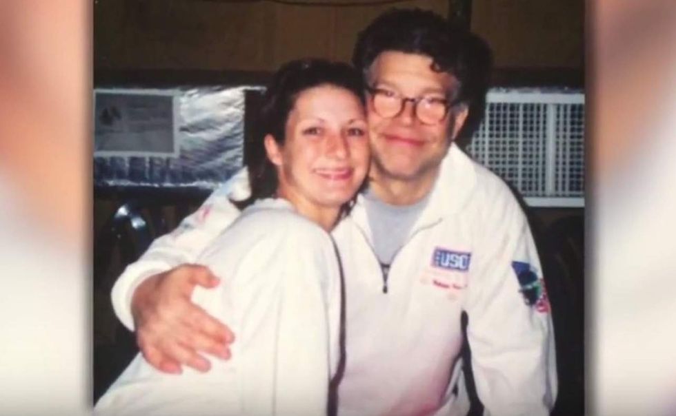 Army veteran says Al Franken cupped her breast during USO tour photo op