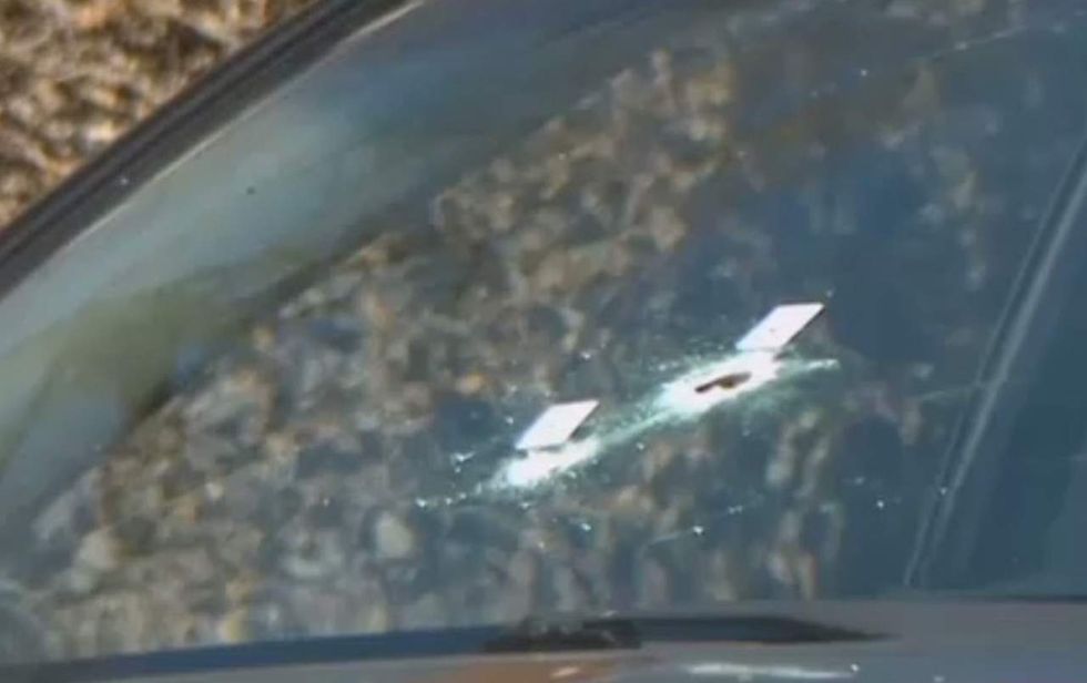 Gunman tries a carjacking. Problem is, it's an unmarked police car — with two officers inside. Oops.