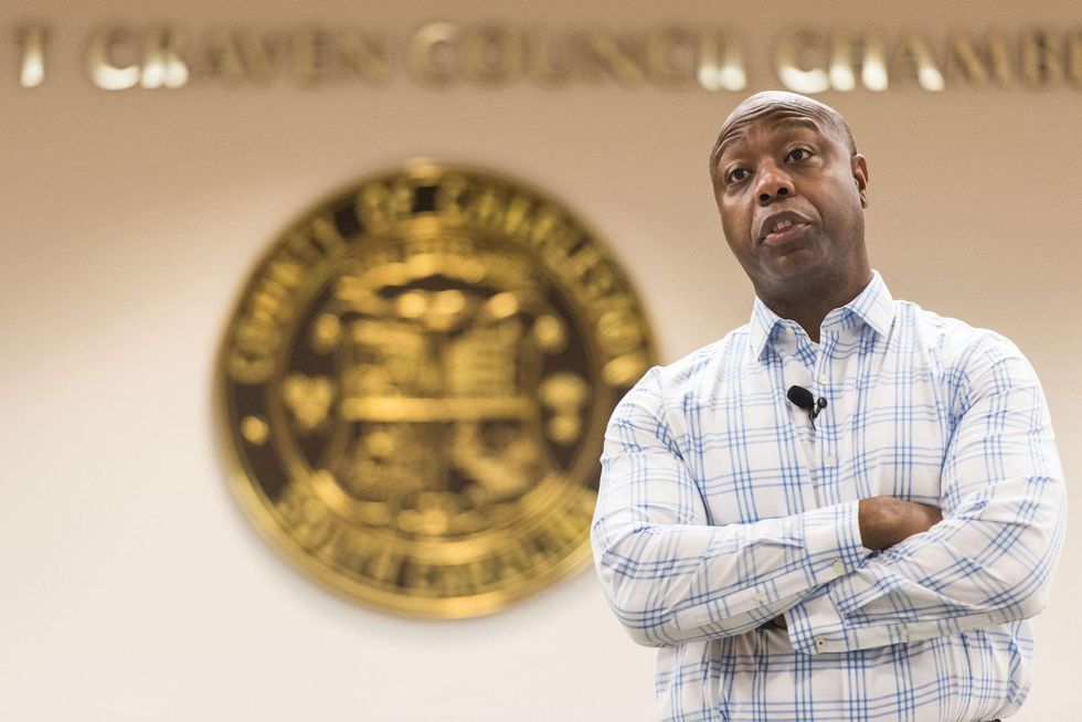 Liberal tax reform critic tries to slam Sen. Tim Scott — then he shuts her down with the truth