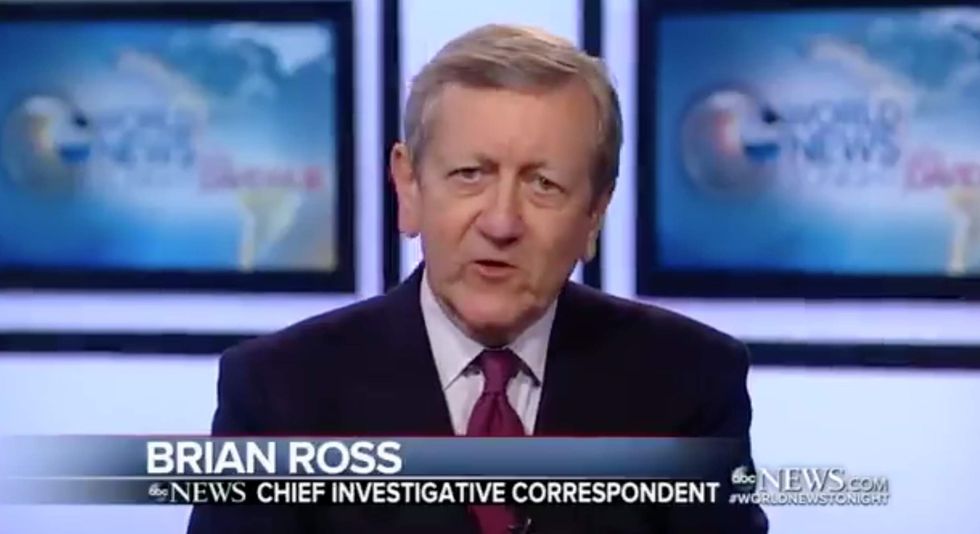 ABC News suspends Brian Ross for 4 weeks without pay for incorrect Mike Flynn story