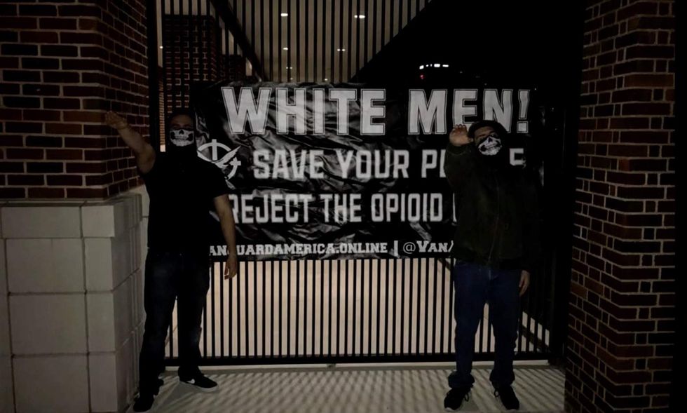White supremacist group plasters propaganda on SMU campus, tweets 'We had a great night