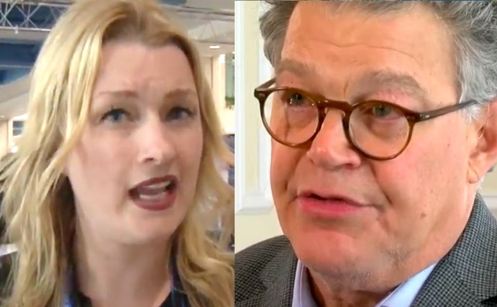 Eighth woman accuses Al Franken of sexual harassment as calls to resign increase