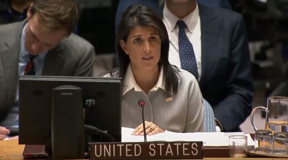 Watch: Nikki Haley smokes the United Nations in blistering speech over Trump's Jerusalem declaration