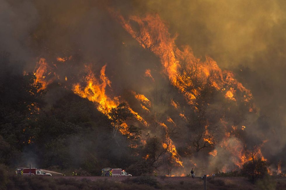 California governor blames climate change for massive wildfires in SoCal: 'This is the new normal