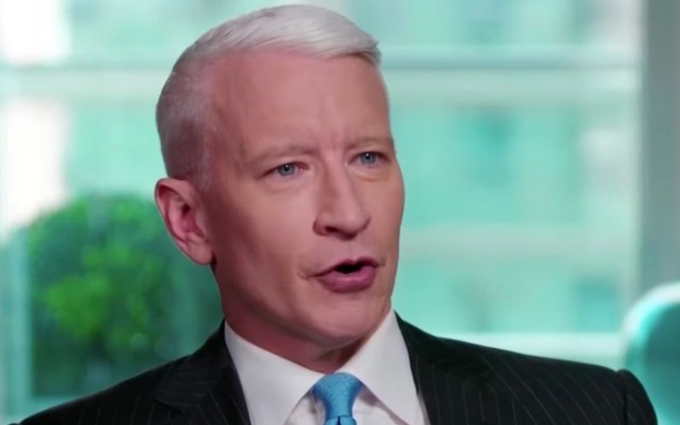 Anderson Cooper gives bizarre explanation for 'hacked' anti-Trump tweet
