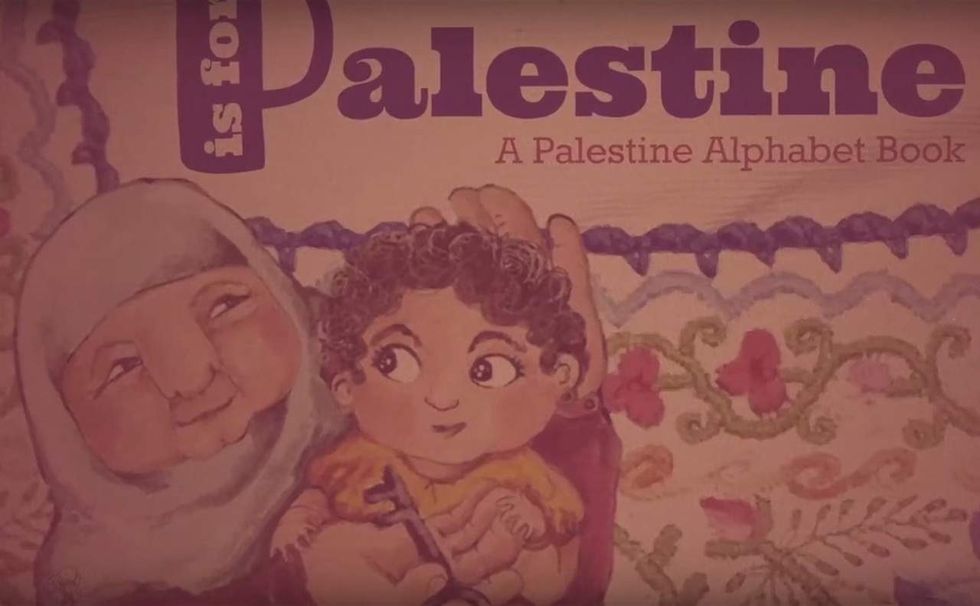 P is for Palestine' ABC book teaches kids 'peaceful side' of 'Intifada.' Jewish outlets not happy.