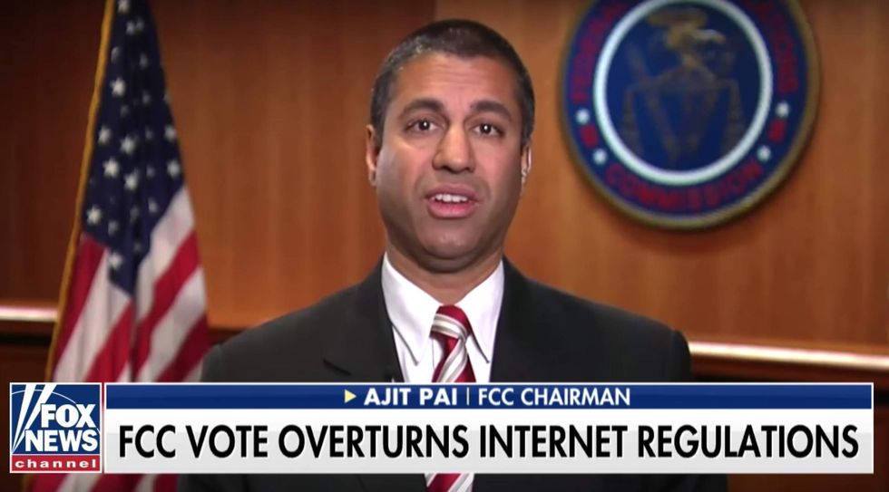 FCC chairman Ajit Pai drops truth bomb on Jimmy Kimmel after 'hysteria' over net neutrality repeal