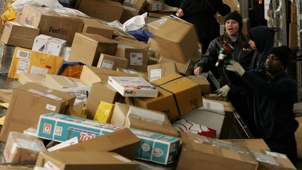 Christmas package deliveries facing extra obstacle this year