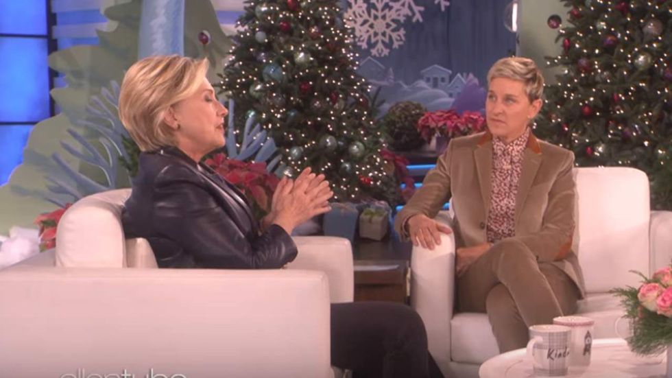 Hillary Clinton is still explaining her presidential loss. Here's what she told Ellen DeGeneres.