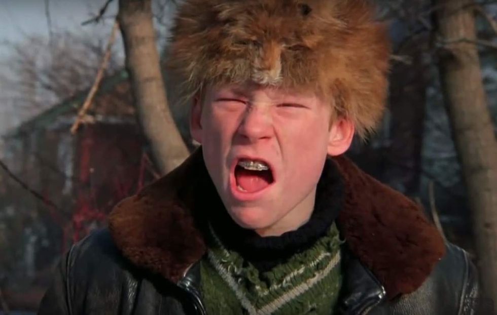 Love to hate that cackling bully from 'A Christmas Story'? This revelation ought to warm your heart