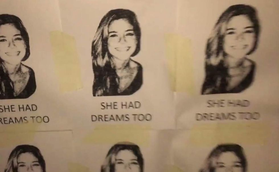 Conservative student targeted by college investigator after hanging 'racist' Kate Steinle posters