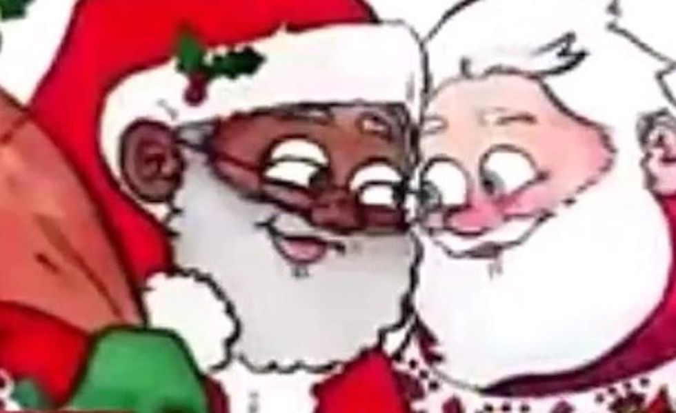 'Santa's Husband' is a children's book about a gay, black St. Nick — and the author is no shocker