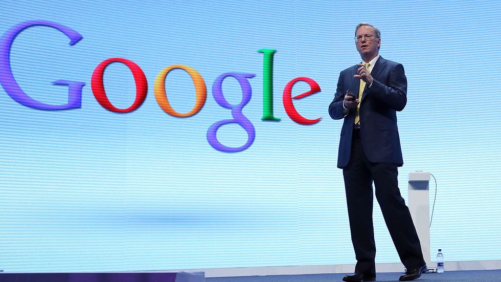Eric Schmidt steps down as CEO of Google's parent company, Alphabet
