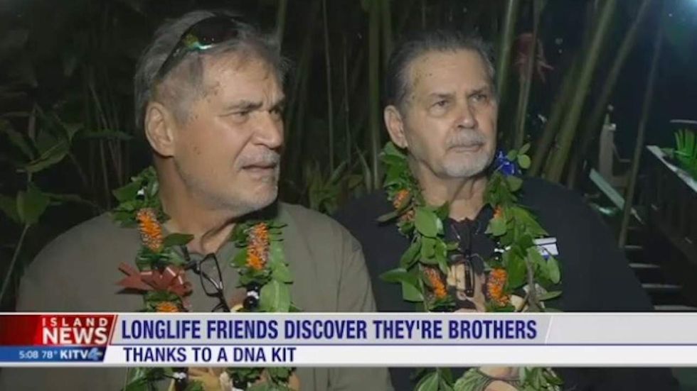 Lifelong friends suddenly discover they are biological brothers