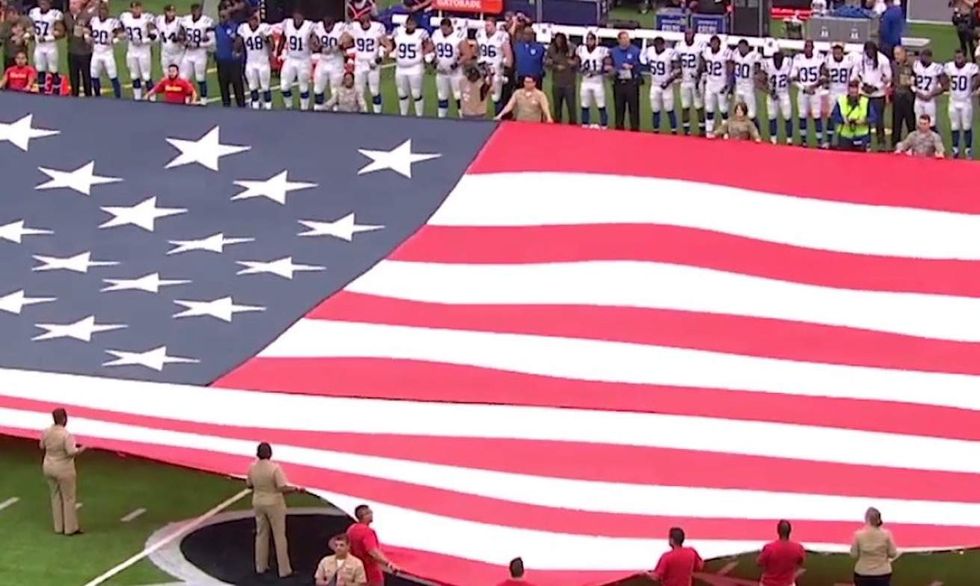 NFL players kneeling during anthem could result in refunds for one team's fans—if legislation passes