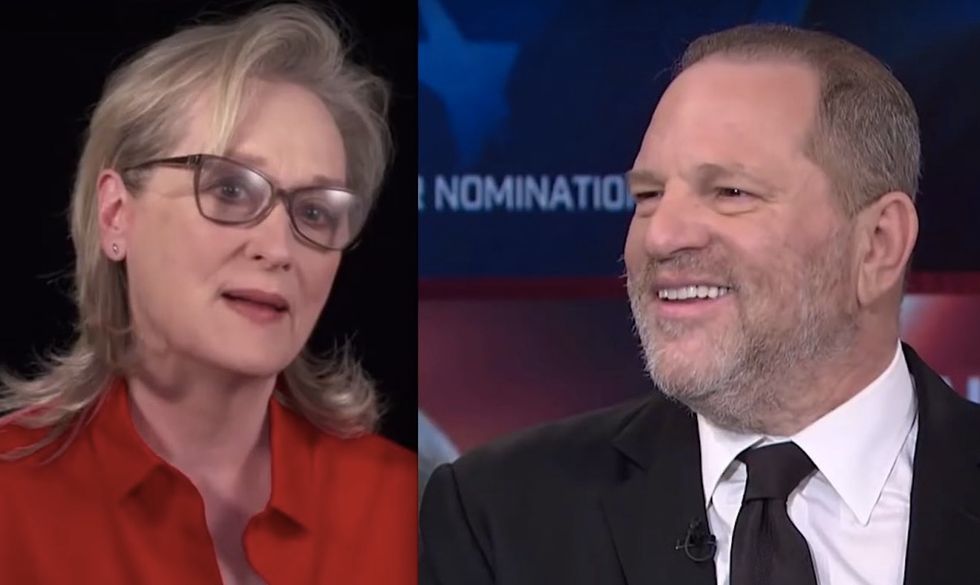 Meryl Streep avoids question about her Harvey Weinstein silence by calling out Melania, Ivanka Trump